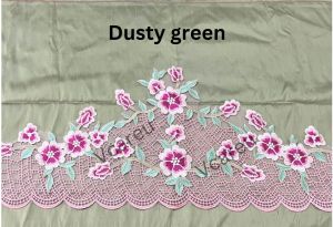 Renda lace warna pink belacan design baru