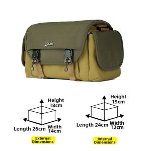 SHELV | Vintage Portable Shoulder Camera Bag
