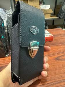 Sarung hp pinggang Model Tegak Berdiri 6” sama 65” Leather Case Dompet