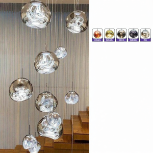 Designer Lava Suspension Light for Loft