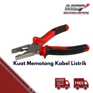 MST Tang Kombinasi Ukuran 18cm 20cm Chrome Molybdenum Material S2 Combination Pliers