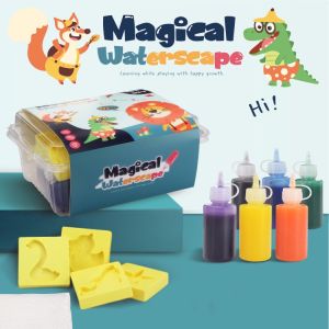 FUNToy DIY Mainan Anak Magical Waterscape Cetakan Edukasi