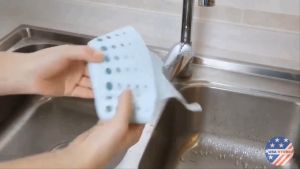 Giỏ Đựng Đồ Rửa Chén Xoong Nồi Rửa Bát 1 Lớp H122 Đựng Mỹ Phẩm Dụng Cụ Nhà Tắm