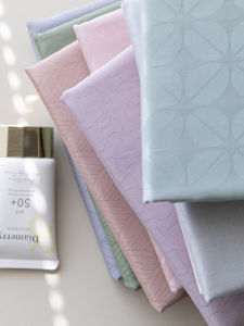 Linen Cotton Blend Pillowcases Cool Sensation Embroidered Design Breathable Single Person Bedding Covers Two Pieces Set