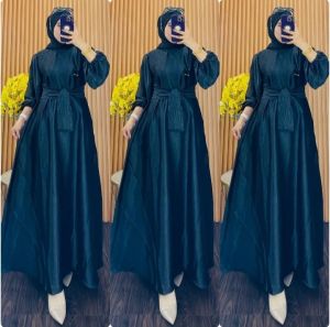 GAMIS REMAJA TERBARU GAMIS WANITA BAHAN SHIMMER PREMIUM SERAGAMAN STANDART DAN JUMBO