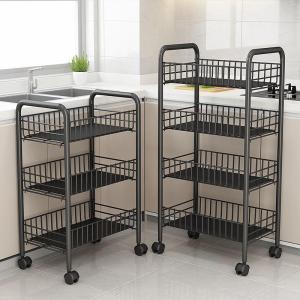 JUNENGLIANG | Mobile Storage Rack Bathroom Kitchen Bedroom