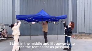 2*2M Durable Retractable Tent Cover (No Frame Included) Tent Replacement Cover Only Garage Tent Cover Replacement Only Suitable For One Top Tent