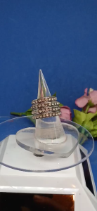 Special Price:An Ori.High Grade Stainless Steel Full of crystal Ring特价高级货保证原不銹钢戒指非常精美滿钻不銹钢戒指非常适合女生佩戴