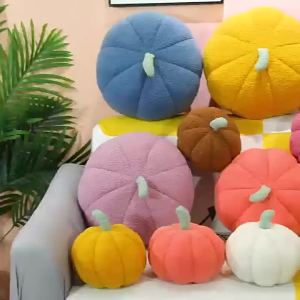 Pumpkin Pillow Halloween Plush Toy 18cm-35cm Home Furnishings Ragdoll Birthday Gift Holiday Gift Cushion Living Room Backrest Pillow