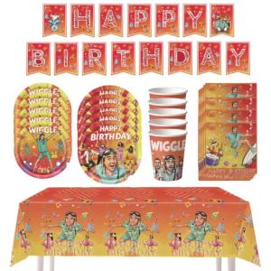 Hasbro | Cartoon Danny Go Birthday Party Decorations Paper Cups Plate Banner Tablecloth Disposable Tableware Napkins Party Supplies Gifts