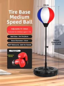 hongdeng | Stress Relief Speed Boxing Ball Response Trainer Punching Bag Set