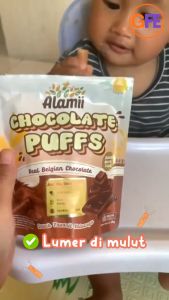 Alamii Puffs Puff Camilan Sehat Snack Cemilan MPASI Bayi Anak 1 tahun Balita Halal NO MSG Gluten