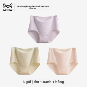 Quần lót MiiOW cho phụ nữ trung niên vải cotton 100% mềm mại