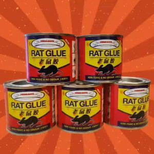 RAT GLUE GAM TIKUS Non-toxic No smell umpan mouse transparent strong glue pest control rat trap bait chemibond