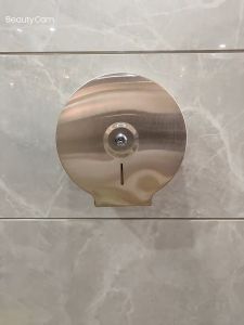 HANA   Large Roll Paper Box Toilet Toilet Large Plate Tissue Holder Hotel Wall-Mounted Waterproof Roll Paper Box Paper Holder