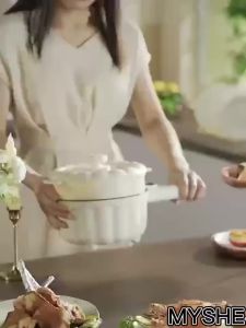 Panci Listrik Serbaguna Anti Lengket Low Watt 2.0L / Panci listrik ala Jepang / Panci listrik frypan Multifungsi Kompor listrik termurah