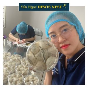 1 Tổ Yến thô Hảo Hạng Khánh Hòa 7gram dùng thử DEWIS NEST Hàng tuyển chọn cực ít lông Già gân Dai Giòn