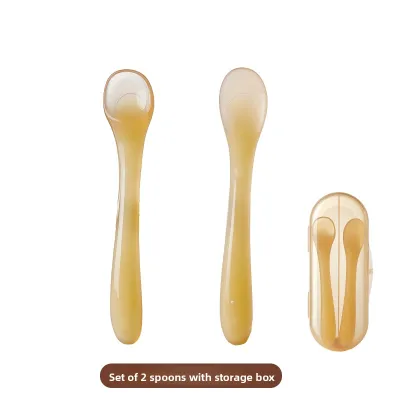 sunnykinder | Soft Silicone Baby Feeding Spoon