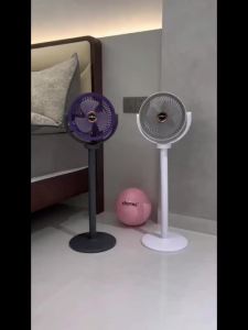 Quạt Tuần Hoàn Không Khí 3 Trong 1 Hiện Đại Với 5 Tốc Độ Chiều Cao Điều Chỉnh Được Chân Đế Di Động Cổng USB-C Dùng Cho Nhà Phòng Ngủ Văn Phòng Xe RV Cắm Trại