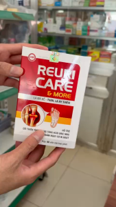 Viên uống REURI CARE hộp 60 viên dùng cho người có acid Uric máu tăng giảm biểu hiện sưng đau khớp do gout.