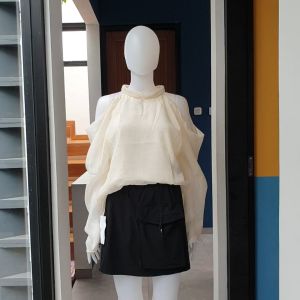 blouse wanita korea lengan panjang  T8135