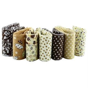 7PCS/Lot 100% Cotton Jelly Roll 7 Different Color Series for Sets Quilting Fabric Trips Handmade Patchwork Sewing 5cmx100cm