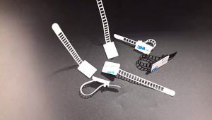 5/20PCS Adhesive Cable Organizer Clips Adjustable Nylon Cable Strap Ties Wire Clamps Cable Management For Car Wire Cord Holder