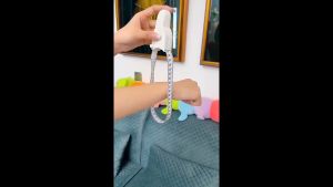 METERAN GULUNG MINI 150CM - TOMBOL PENCET - TALI UKUR VADANG DIET JAHIT