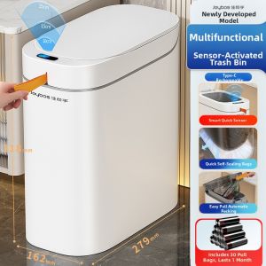 Joybos | Automatic Smart Home Toilet Trash Can with Lid