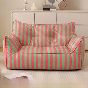 Lazy Sofa Bean Bag Bed Single Double Tatami Bedroom Small Couch Human Dog Nest Leisure Furniture Luxury Quality Snowflake Velvet