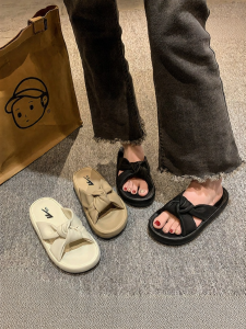 Warrior | Pregnant Summer Slipper One-Stripe Thick Sole Sandal