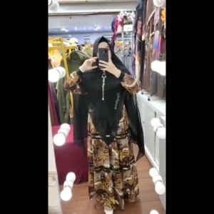 SALE GAMIS SYARI CERUTY SET KHIMAR TERBARU //BISA COD // BY SYAFEERA ARSYAKAYLA AC O.R.I.G.I.N.A.L