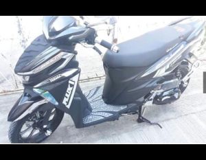 MIO SOUL I 125 / MSI 125 ALLOY POWDER COATED FOOTBOARD MATTING / SOUL I 125 / MSI 125 MATTING