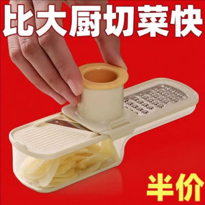 เครื่องบดกระเทียมและขิงแบบสามในหนึ่ง เครื่องลูกกวาดถั่วฝักยาว เครื่องบดกระเทียมแบบอเนกประสงค์ในครัวเรือน