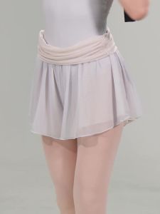 Woman Dance Shorts Double-sided Ballet Shorts Skirted Mesh Pants Yoga Dance Pants Running Short Pants Adult Fitness Trousers