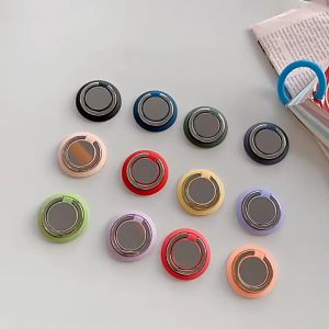 Metal Alloy Light Ultrathin Universal 360º Rotating Finger Ring Stand Magnetic Car Bracket Phone
