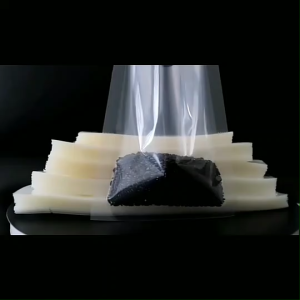 ถุงซีลสูญญากาศ ถุงแบบเรียบ เข้าไมโครเวฟได้ ใส่อาหารดูดอากาศ ทนทาน มีความหนา 190ไมคอรน ทนความร้อนได้ดี