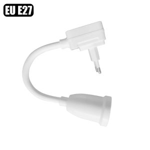 Direct Plug-in Rotary Lamp Head E27 Socket Lamp Converter with Switch EU US Plug Lamp Holder LED Table Lamp Led Base Lamp Base ﻿