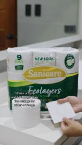 Sanicare 3 Ply Bathroom Tissue 600 sheets (12 Rolls per pack) Sanicare Toilet Paper 6 Pack Toilet Paper - Lazada