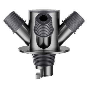 YEMO | Odor Preventing Overflow Guard Drain Pipe Distributor 4-way