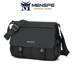 MENSPE Men’s Shoulder Bag Mini Cross Body Bag Casual Lightweight Messenger Bag Large Capacity Waterproof Leisure Street Bag Travel Bag Outdoor Riding Bag For Men