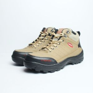 Sepatu sefty pria Armex // sepatu boot kerja // sepatu proyek //sepatu ujung besi bahan kulit