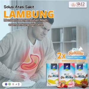 Susu Go Milku SR12 Etawa Premium Untuk Asam Lambung Magh Gerd | Susu Menyehatkan Lambung dan Pencernaan | GoMilku SR12 Penggemuk Badan Menambah Berat Badan Menambah Nafsu Makan - Etawa Goat Milk SR12 Padang