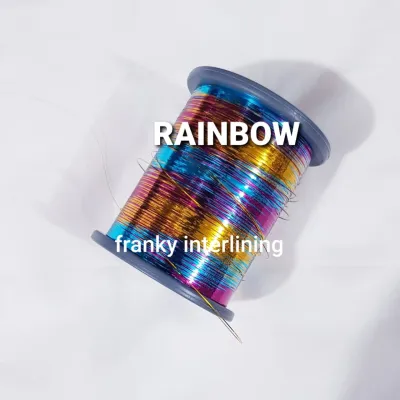 BENANG PLAT RAINBOW MAMILON JAPAN HARGA PER BUAH ISI 100 GRAM