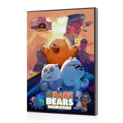 หนังแผ่น เสียงไทย การ์ตูน We Bare Bears The Movie (2020) สามหมีจอมป่วน เดอะ มูวี่ Cartoon DVD