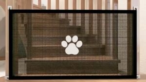 ประตูป้องกันสุนัข ตาข่ายกั้นสัตว์เลี้ยง ออกแบบมาเพื่อความปลอดภัยและใช้งานสะดวก PE0002-03