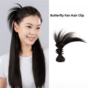 LUCY LEE | LUCY LEE Hair Extension Pieces Invisible Colorful Fake Hair Pieces Hair Root Padding Fake Hair Top Up Pieces For Hair Extension