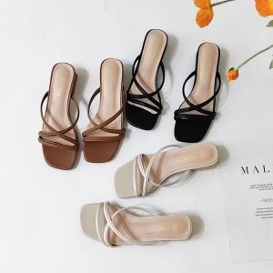 [BY SCHUMART] Agathia Women Giselle Criss-Cross Low Heels (928-6C)
