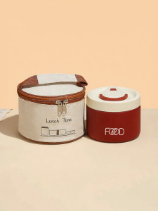 YOULUNMEI | Insulated Soup Bowl with Lid 24 hours