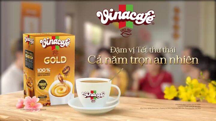 Thùng 24 hộp cà phê hòa tan VINACAFE GOLD original 360g / Combo 6 hộp cà phê hòa tan VINACAFE GOLD original 360g